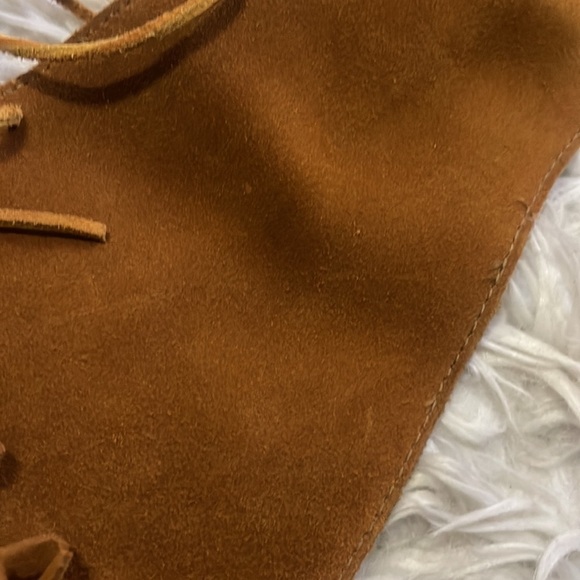 Minnetonka lace front knee high moccasins boots - Picture 7 of 11